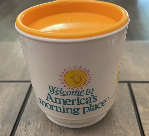 Vintage McDonald's Kunststoff Kaffee Reisebecher Tasse Whirley Industries.