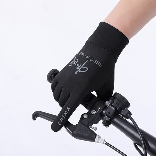 Summer Gloves Men Ice Silk Sun Proction Driving Glove Fishing Full Finger Gl _we - Picture 9 of 15