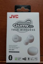 NEW Gumy Mini True Wireless Earbuds Headphones HA-A5T JVC Bluetooth White