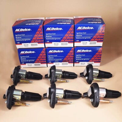 6x OEM Ignition Coil UF303 BS-C1395 For Chevrolet Trailblazer GMC Isuzu Buick