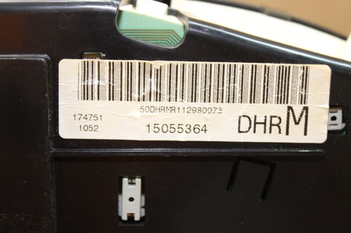 99-02 SILVERADO 1500 M/T INSTRUMENT CLUSTER SPEEDOMETER 15055364 DHRM REBUILT - Bild 2 von 9