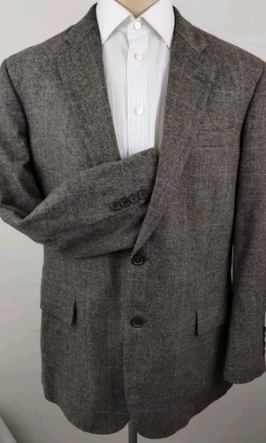 Brooks Brothers Madison Full Canvas Wool Cashmere Mens 2 Button Sport Coat 43 R - Bild 2 von 14