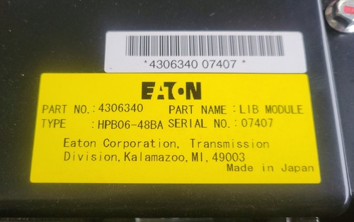 Eaton Hybrid Power Battery A-8446R 264 Volts Lithium Used Sold as Parts - Picture 12 of 13
