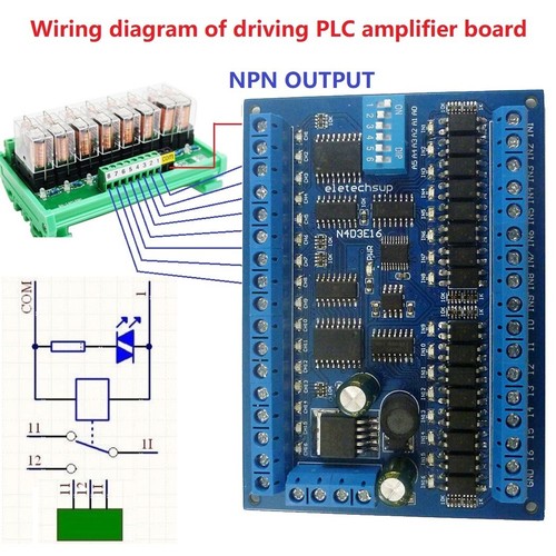 2pcs DC 6.5-30V 16ch RS485 Remote Control IO Switch Modbus RTU PLC IO expansion - Picture 3 of 14