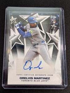 2025 Topps Series 1 - Baseball Stars Auto Orelvis Martinez #BSA-OM (AU, RC)