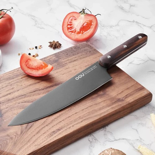 OOU 8-PIECE HIGH CARBON STEEL FORGED KNIFE SET - Picture 4 of 6