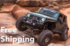 NEW Smittybilt XRC Front Fender Flare Set Fits 2007-2018 Jeep Wrangler JK 76838