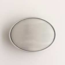 New Vintage Style Classic Oval Blank Belt Buckle also Stock in the US