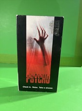 Psycho Classic Horror VHS, 1999 Copy. Hollywood Video Former Rental.
