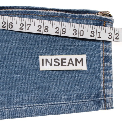 Re/Done Neu mit Etikett Denim Jeans Größe 25 US super hohe Röhre mit Reißverschlüssen atomic blue - Bild 10 von 16