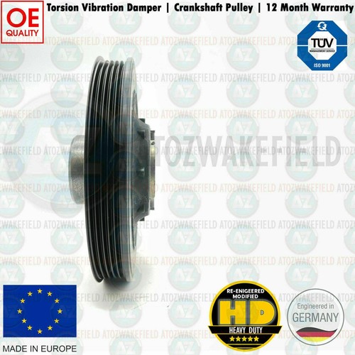 PER MINI PACEMAN COOPER SD R61 AMMORTIZZATORE VIBRAZIONE TORSIONE ALBERO MOTORE PULEGGIA TVD - Foto 5 di 8