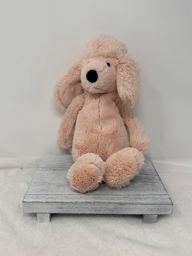 Jellycat Rose Pale POODLE 12” Beanbag Plush Stuffed Animal Toy