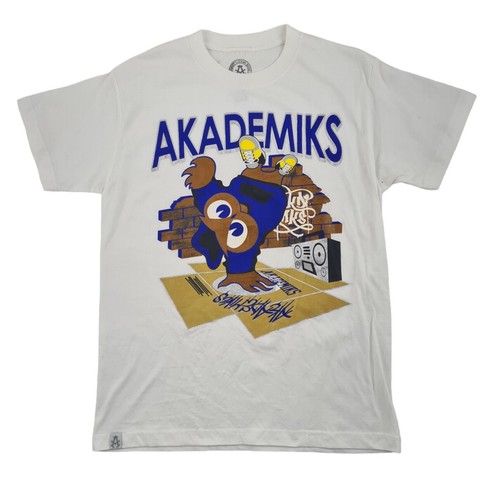 Camiseta Para Hombre Akademiks Hip Hop Ropa de Calle Camiseta Gráfica Estilo Vintage Años 90 Urbano - Imagen 10 de 15