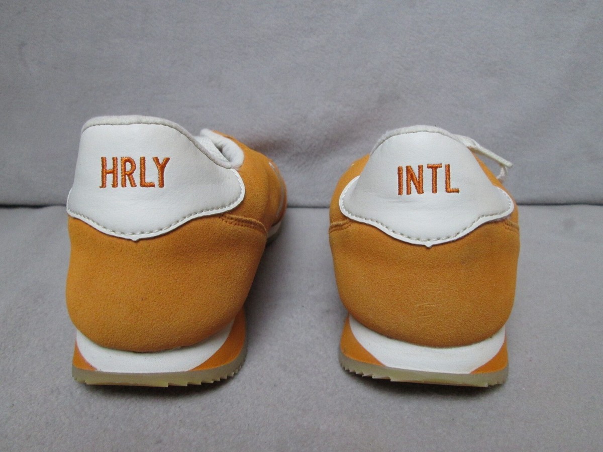Vintage Hurley International Sneakers Womens 9 Orange White