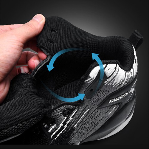 Zapatos de baloncesto para hombre Zapatos deportivos con cordones Suela de bordillo Tenis antideslizantes - Imagen 26 de 38
