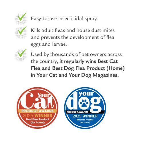 Flea Spray Indorex Defence Household / Dust Mite Killer - 12 Month Protection - Picture 11 of 11