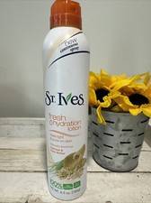 St. Ives Continuous Spray Fresh Hydraton lotion Oatmeal Shea & Butter  6.5OZ HTF