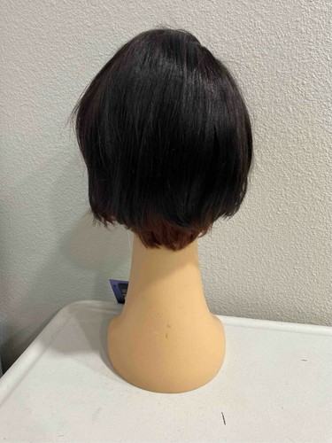 Super Cute Short Straight Bob 100% Human Hair Full Wig - HH 2075 - Picture 8 of 8