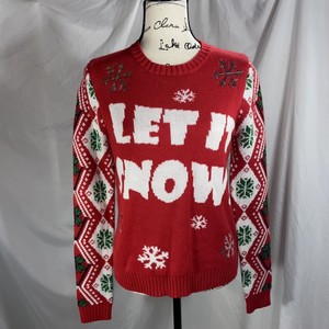 ebay let it snow sweater
