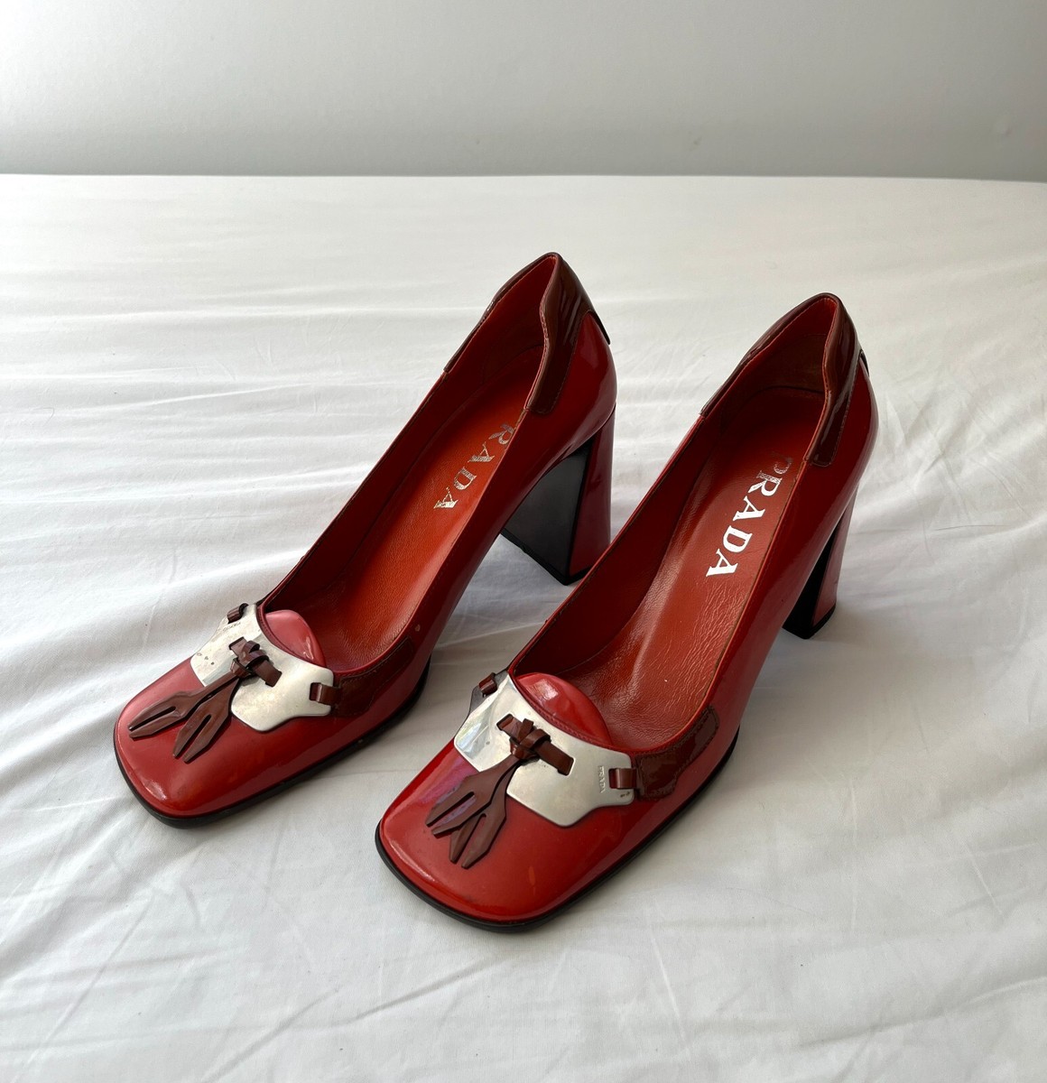 Vintage Prada 1999 Heels 36.5 | eBay Vintage Prada 1999 Heels 36.5 | eBay
