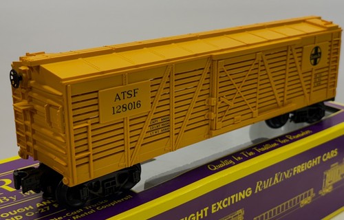 MTH Railking Santa Fe Stock Car #128016. MT-7103. New!
