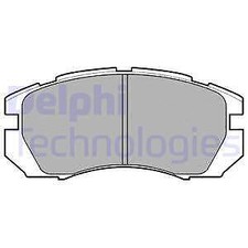 LP930 DELPHI Brake Pad Set, disc brake for SUBARU