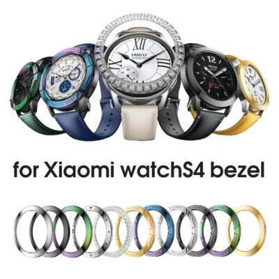 Replacement Bezel Metal Bezel Accessories for xiaomi Watch S4 V5J3 H5Y5 P8X U5O2