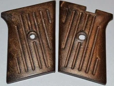 Phoenix Arms Raven MP 25 pistol grips Striped Dark Brown plastic