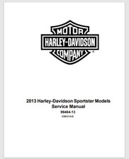 2014 Harley Davidson Sportster Motorcycle Service Manual