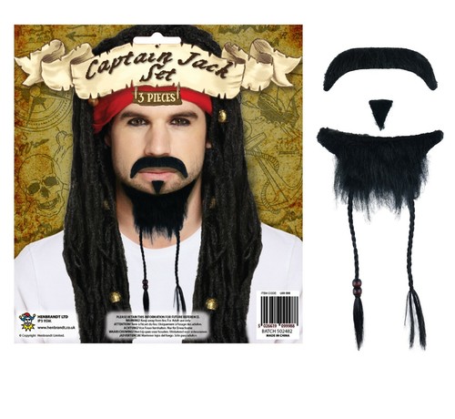 Pirate Fancy Dress Costume ACCESSORY Party Toy Dress Up Birthday Caribbean Lot - Picture 5 of 30