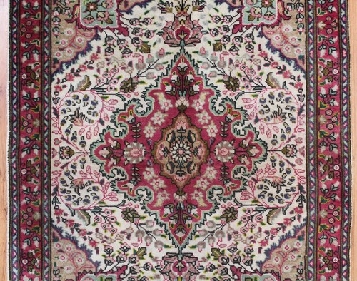 Traditional Vintage Wool 145cmX103cm Oriental Rug Handmade Carpet Rugs - Picture 8 of 11