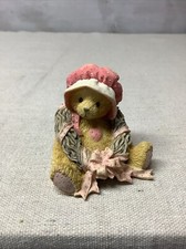 Cherished Teddies Priscilla  Love Surrounds our Friendship  Bear Figurine 1992