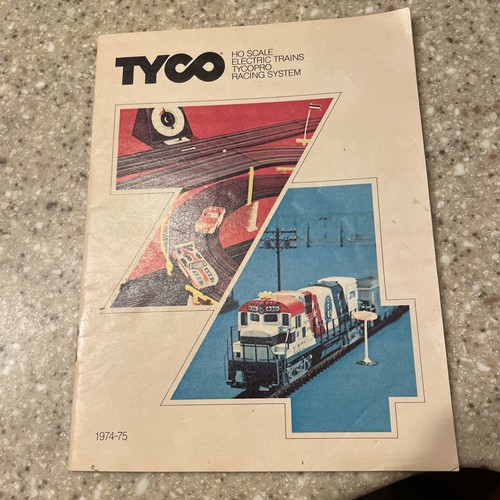 1974-75 Tyco HO Scale Electric Trains & Tycopro Racing System Catalog