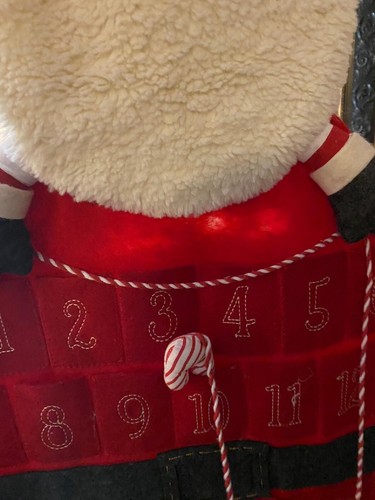 POTTERY BARN KIDS JOLLY SANTA FLAT ADVENT CALENDAR - Picture 4 of 8