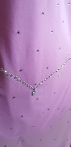 New Figure Ice Skating Leotard Costume Dress 160-170cm ( 63-69 In.) Height - Picture 6 of 10