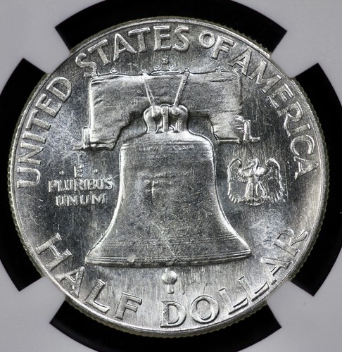 1949-S Franklin 50c Half Dollar NGC MS 66* FBL Full Bell Lines Looks Proof Like - Picture 3 of 4