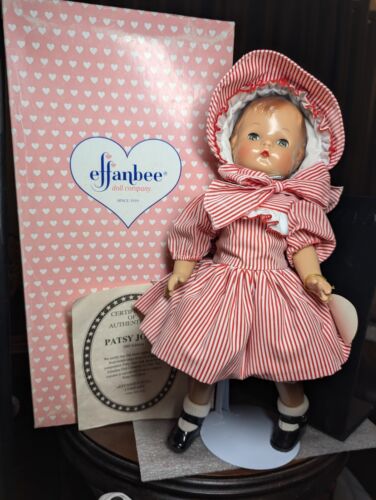 Sweet 1995 Patsy Joan Effanbee Doll Co 16” con scatola e certificato - Foto 2 di 16