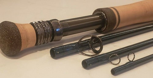 Custom Saltwater Fly rod - 9' 0" 8 weight (Bonefish / Bass / Large Trout) - Picture 2 of 5