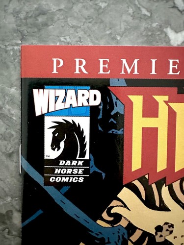 Hellboy Premiere Edition Signed By Mignola Dark Horse Comics Wizard World w SOA - Picture 5 of 13
