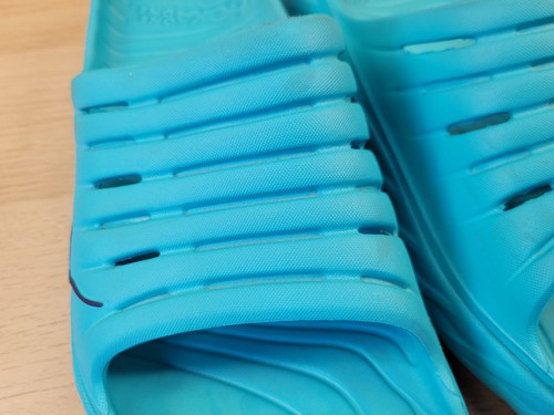 HOKA One One Sandale ORA Recovery türkis blau Schlappen Schuhe Herren Größe 12 - Bild 10 von 12