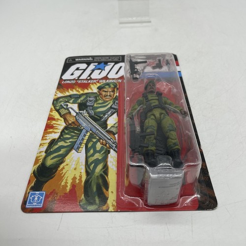 G.I. Joe Retro Collection Lonzo Stalker Wilkinson Figure Boxed - Picture 4 of 8
