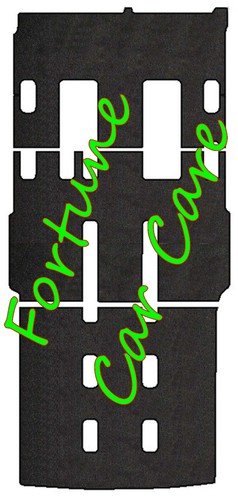 FOR VW Transporter 6 ( 12 SEATER T6 SHUTTLE ) 2015-19 LWB TAILORED CARPET MAT - Picture 11 of 12