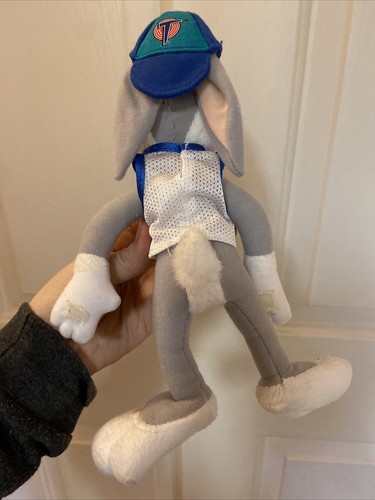 Vintage, 1996, Bugs Bunny, Space Jam, McDonald's toy, Tune Squad, Plush Toy 9” - Picture 3 of 4