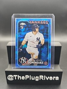2024 Topps Chrome Sapphire New York Yankees Jasson Dominguez (RC) #60