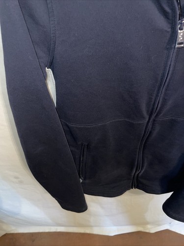 Lauren Ralph Lauren Womens Black Label Running Jacket Size Large Black White - Picture 6 of 12