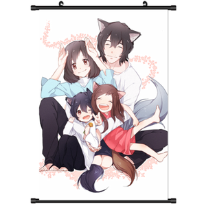 Anime Ookami Kodomo No Ame To Yuki Wolf Children Wall Poster Anime Ookami Kodomo No Ame To Yuki Wolf Children Wall Poster