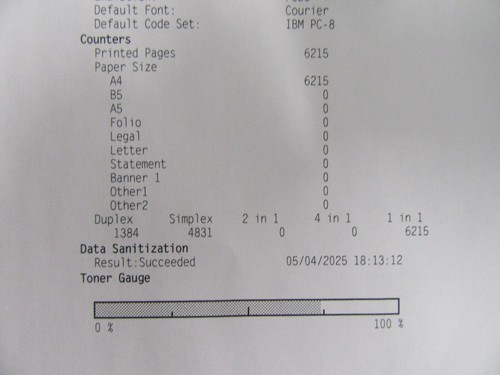 P3050 Kyocera P3050dn Printer, Very Low Count Under 7K,  A4 Mono, WARRANTY! - Picture 4 of 5