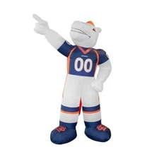 Denver Broncos Mascot Thunder 7' Tall NFL Inflatable