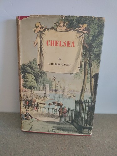"Chelsea" 1954 GAUNT, William London Map illustrations HC DJ Famous People Pubs - Picture 2 of 17