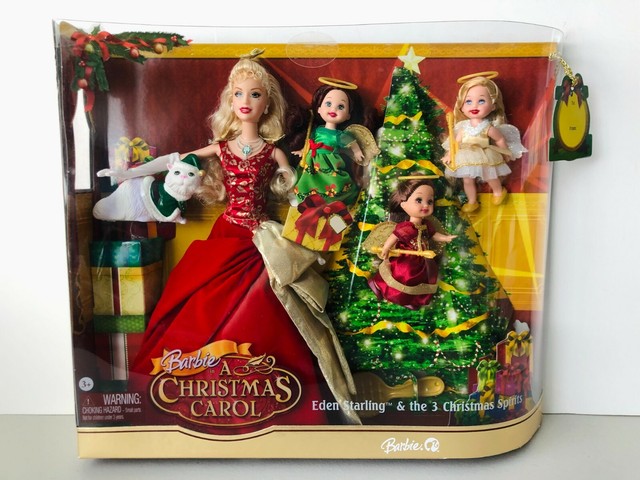 barbie christmas set